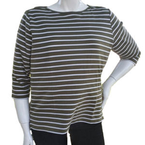 Drapers & Damons 3/4 sleeve top